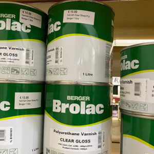 Varnish Polyurethane gloss