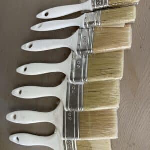 White Quality Brushes